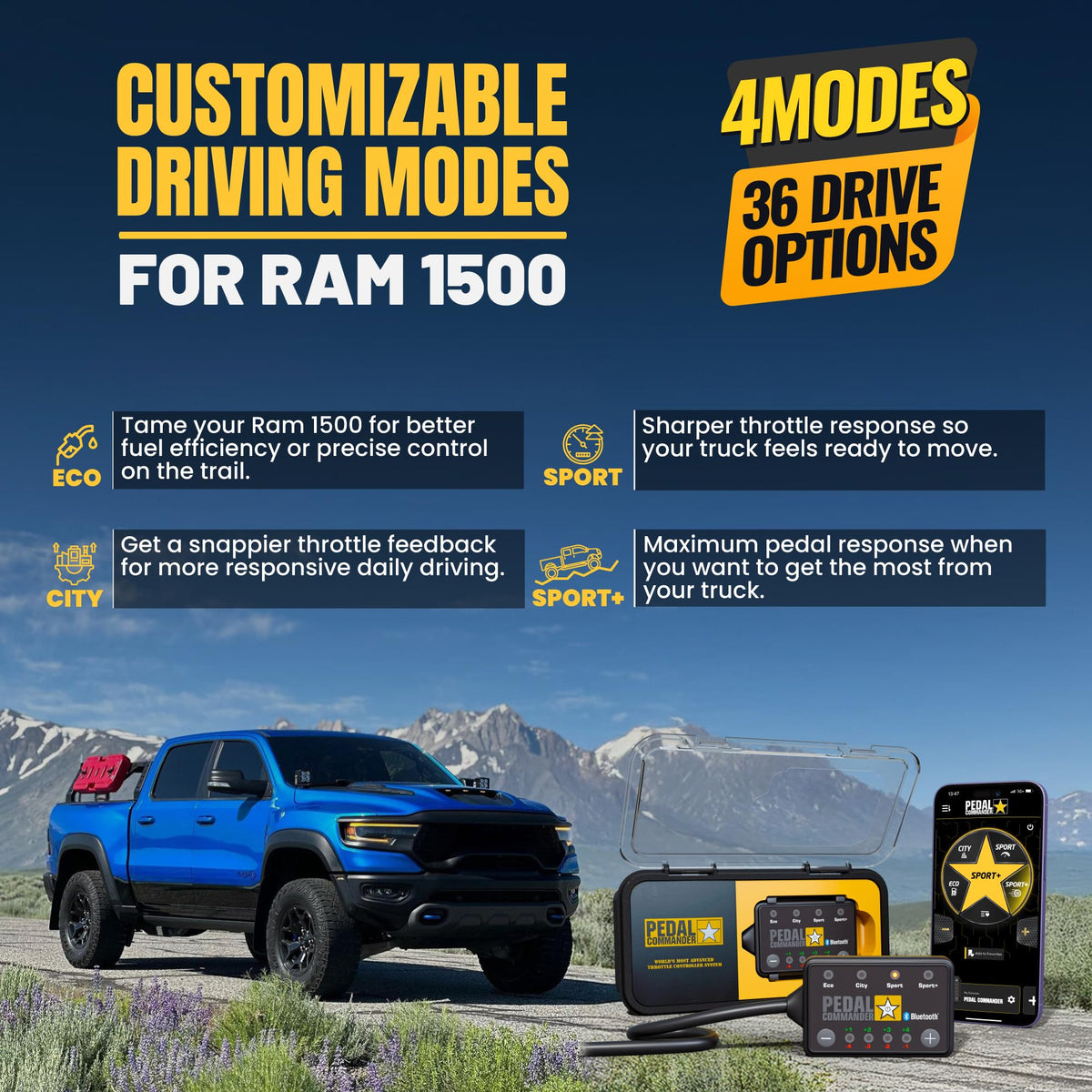 Ram 1500 Truck Throttle Controller W534