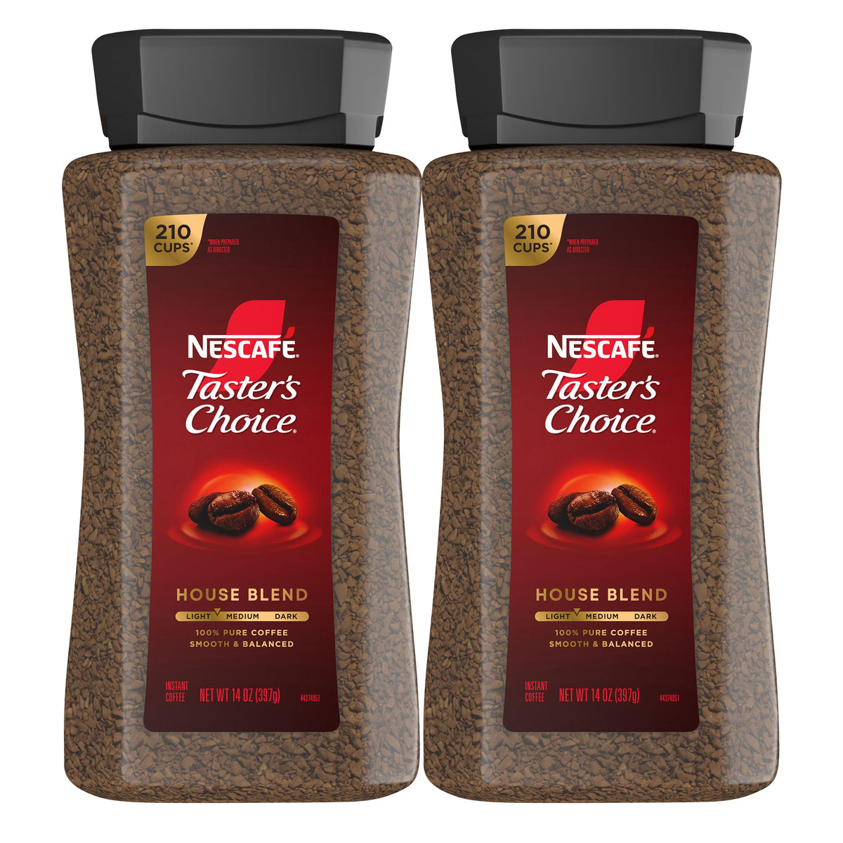Instant Coffee 2 Jars 14 oz V2099