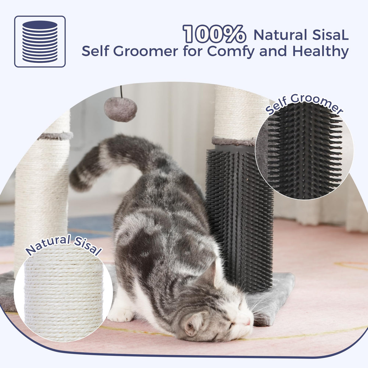 Cat Tree Tower with Bed O2084