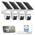 Wireless Outdoor Security Camera System, 4MP, 4 Cam-Kit, Color Night Vision M485