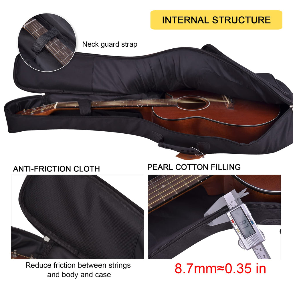 36 Inch Acoustic Guitar Case Soft Padded Gig Bag N498