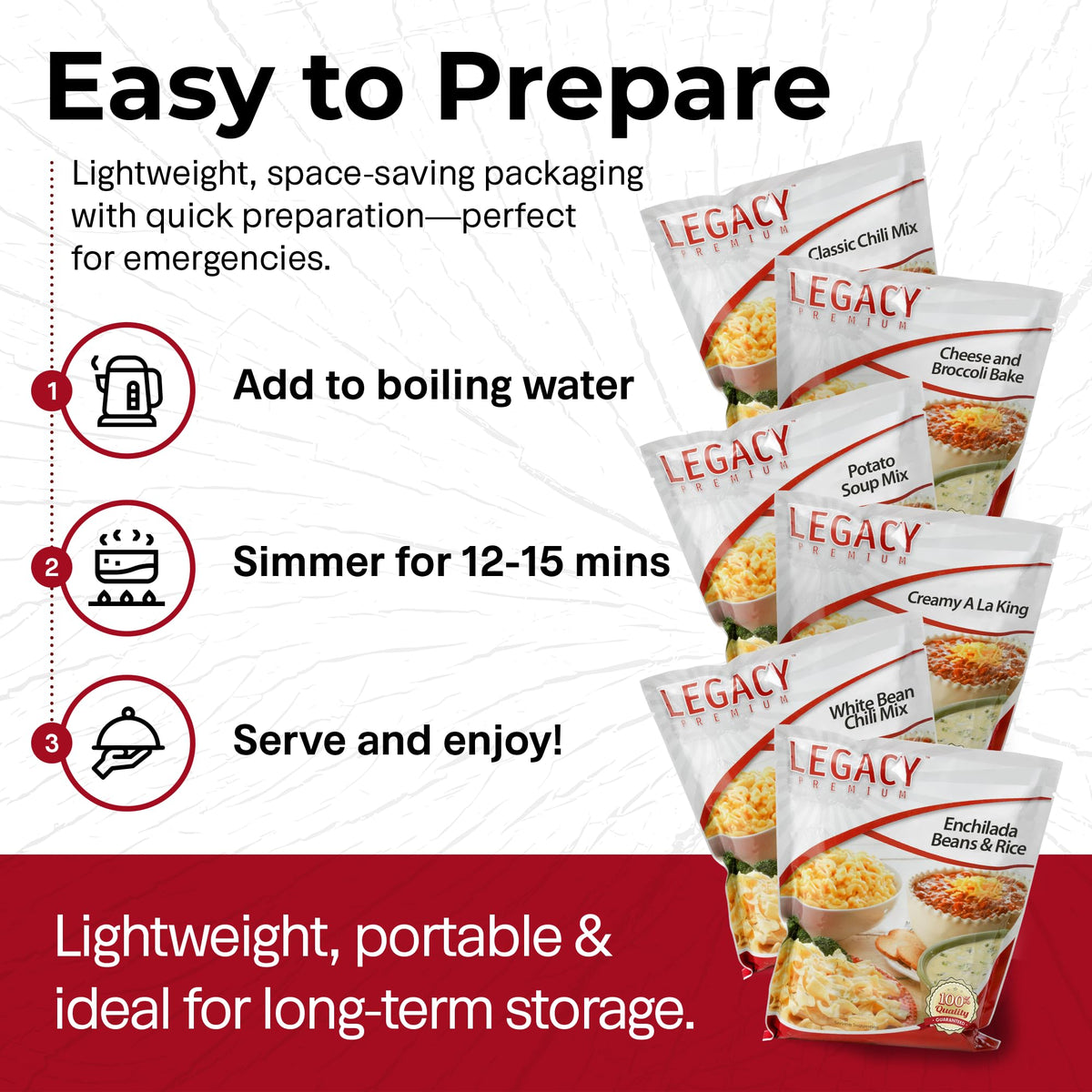 120 Serving Freeze Dried Emergency Food Supply Bucket W337049