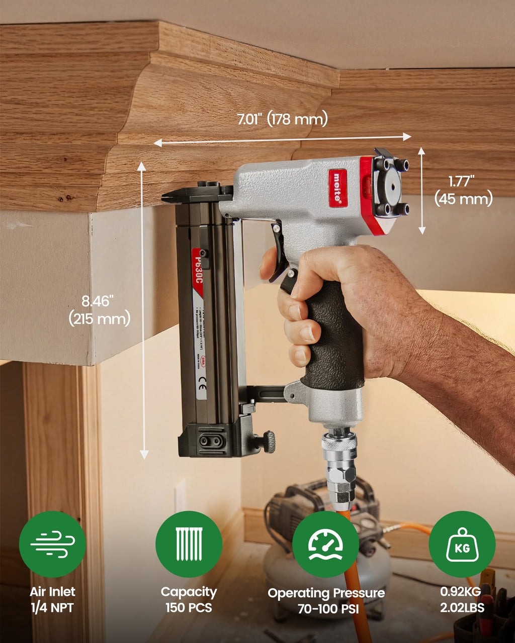 23 Gauge Pneumatic Pin Nailer K53885