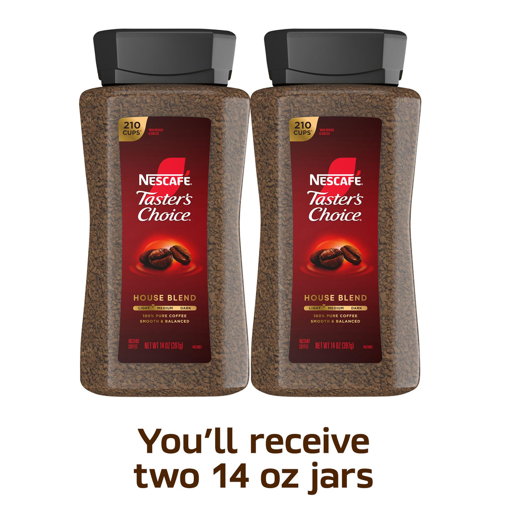 Instant Coffee 2 Jars 14 oz V2099