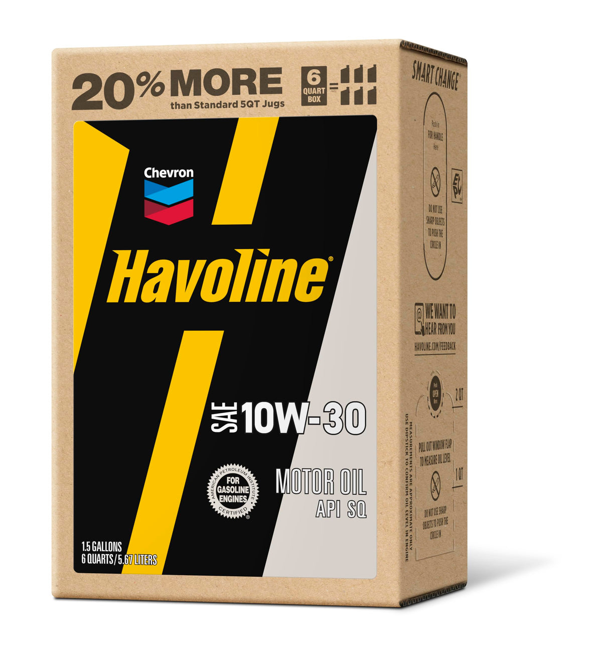 10W-40 Motor Oil 6 Quarts Pack of 2 O675046