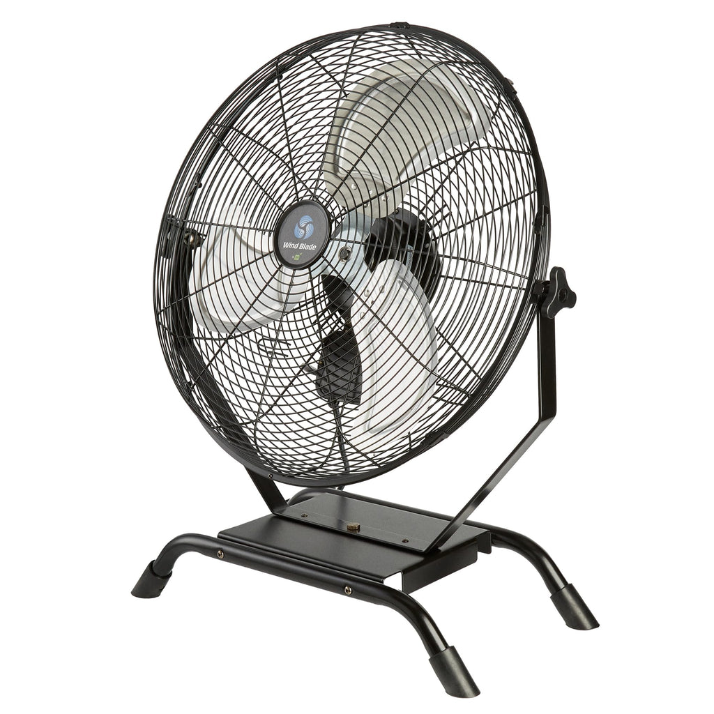 24 Inch Steel Floor and Wall-Mount Misting Fan U221004