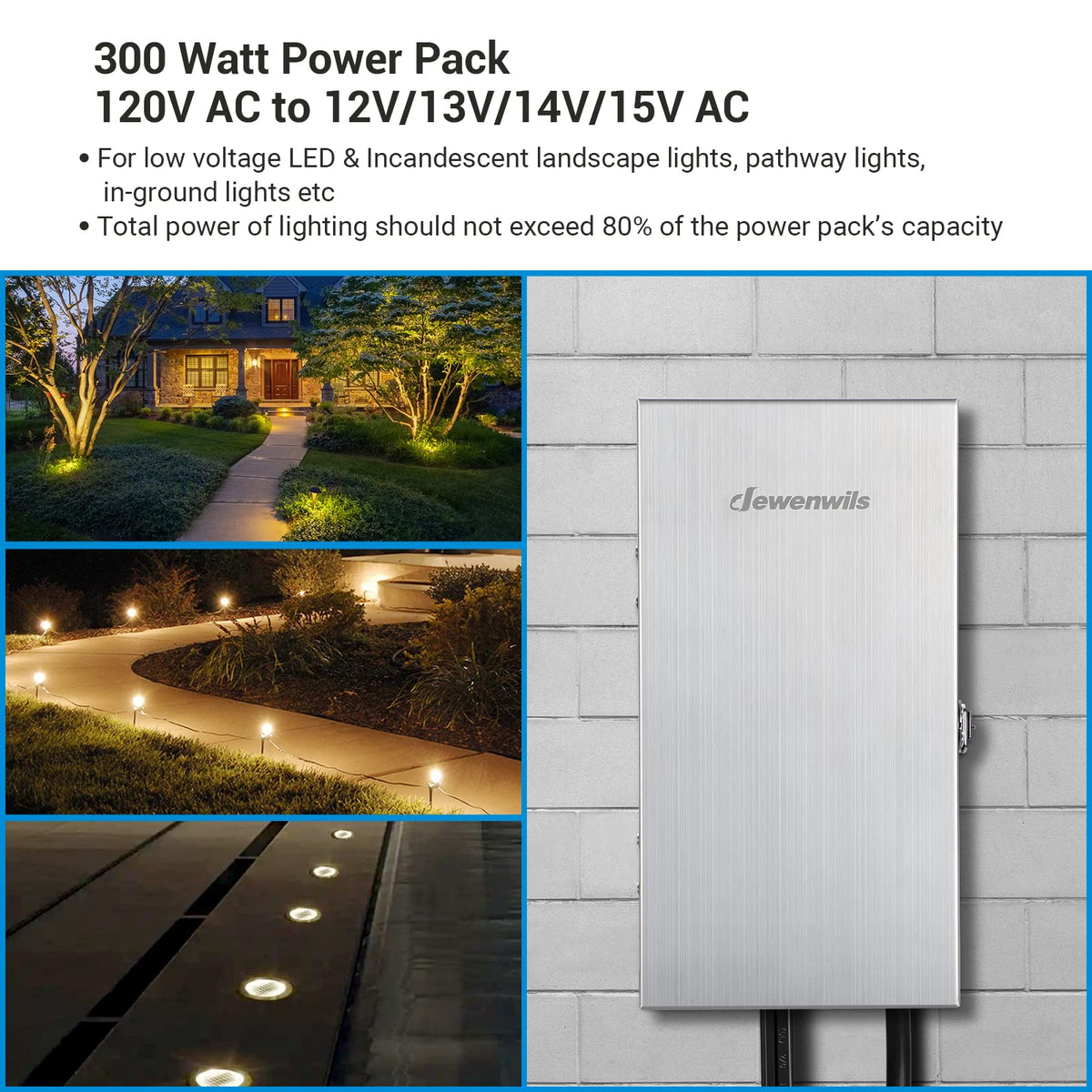 300W Low Voltage Transformer T2837