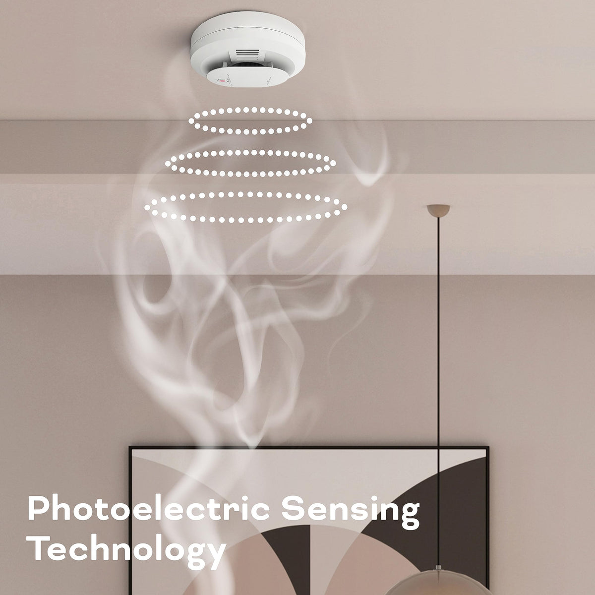 Hardwired Smoke & Carbon Monoxide Detector, 4 Pack T15948