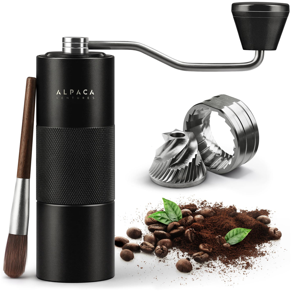 Manual Adjustable Conical Burr Coffee Grinder F77961