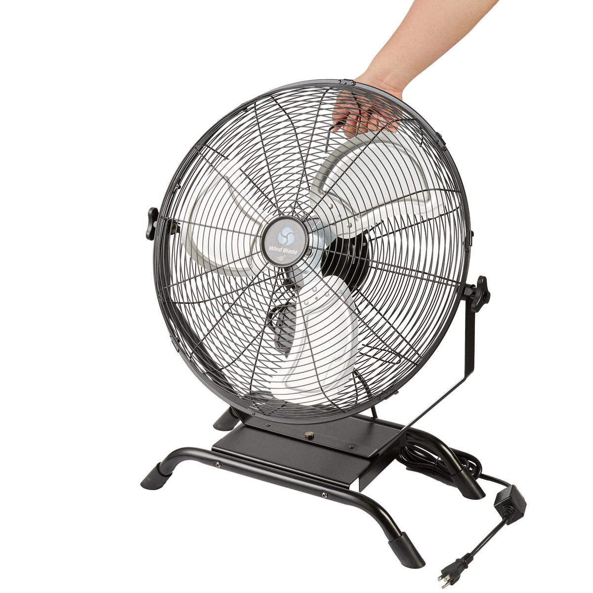 24 Inch Steel Floor and Wall-Mount Misting Fan U221004
