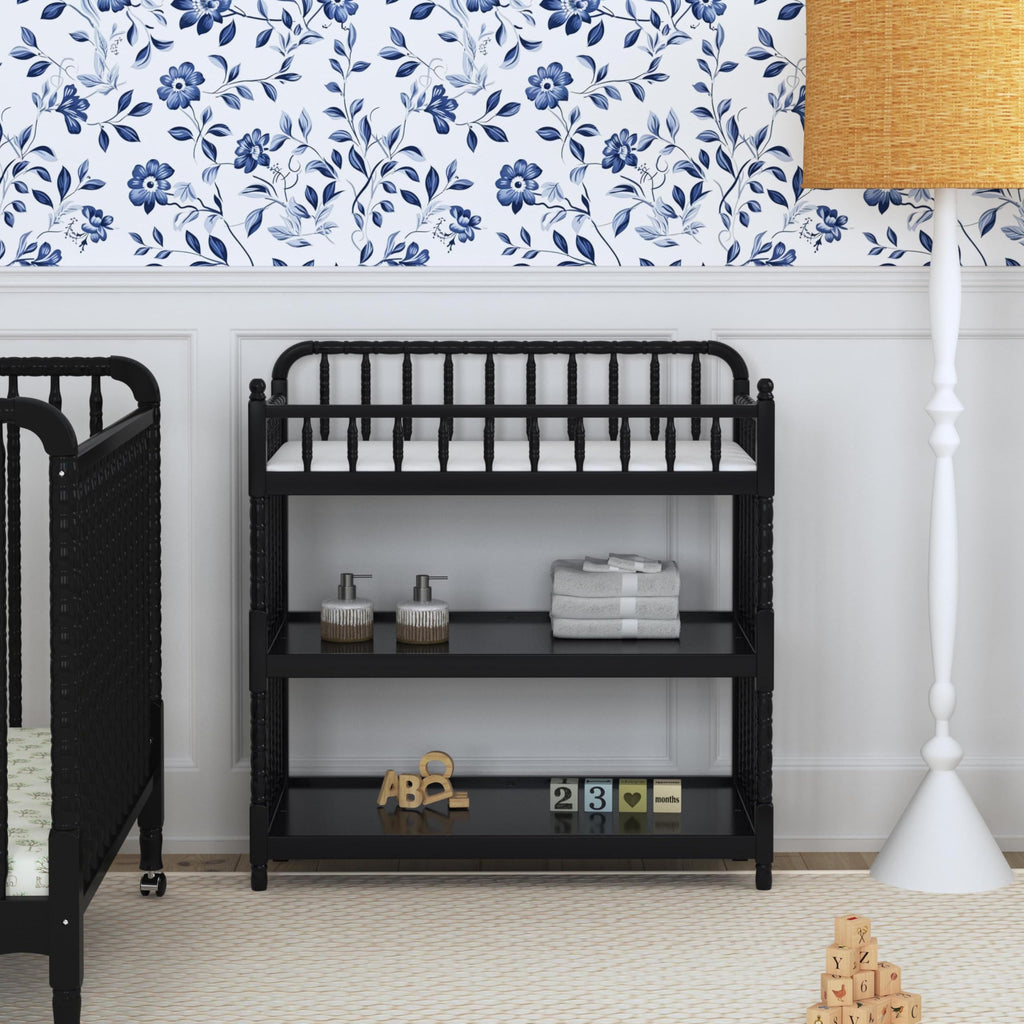 Changing Table with Pad in Ebony Y7847