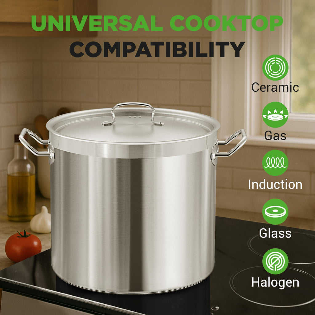 40 Quart Stainless Steel Stockpot P965