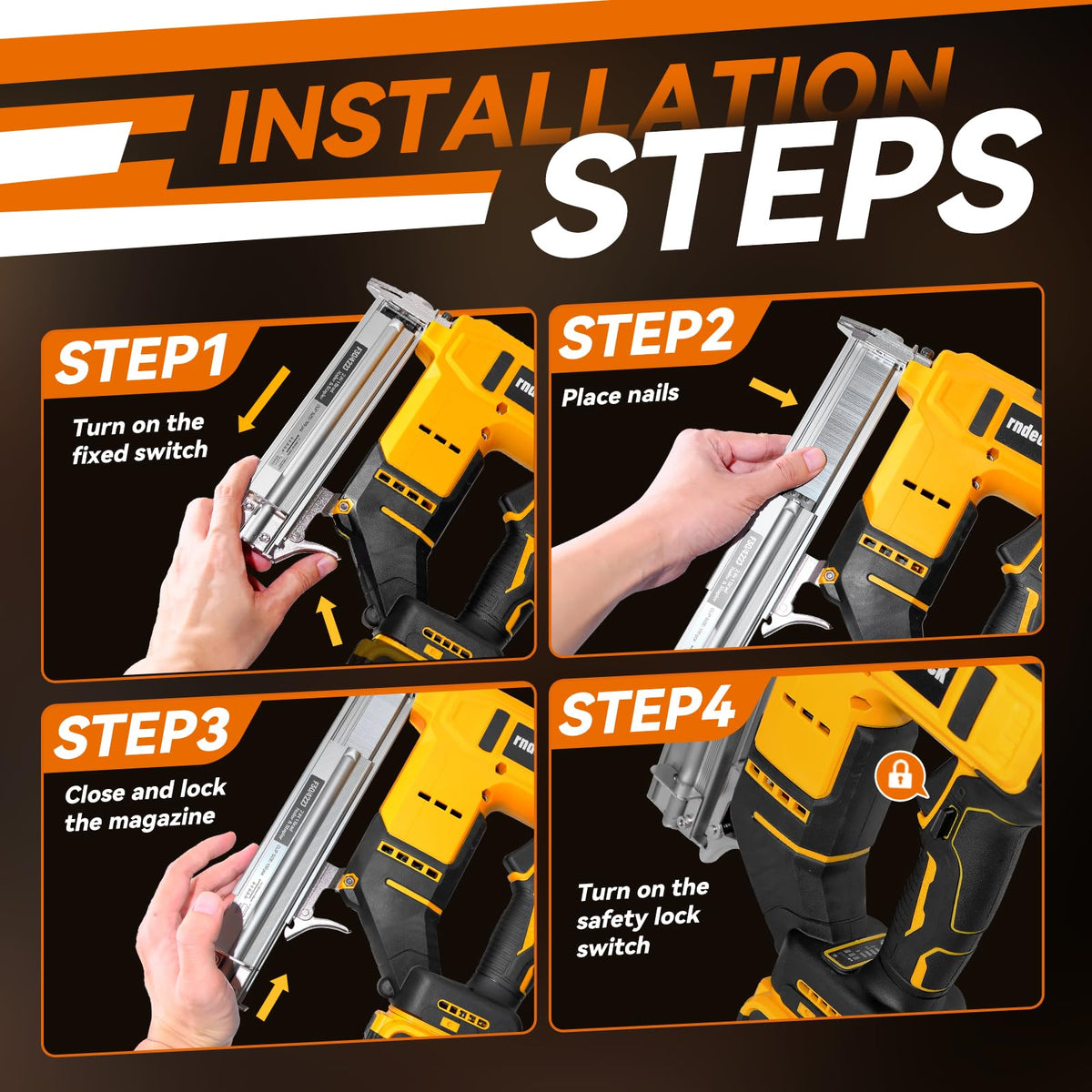 Brushless Nail Gun C669