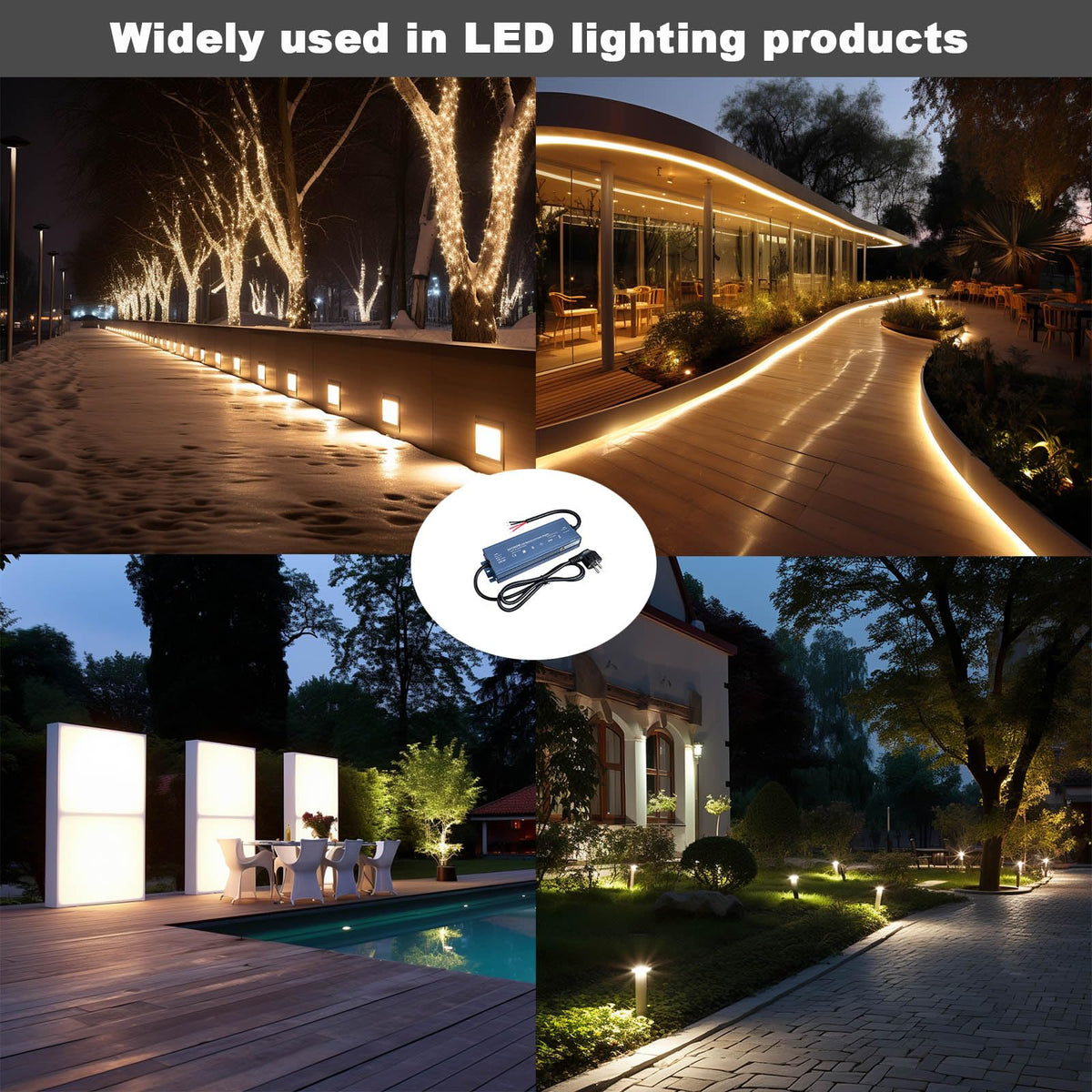 12V 200W IP67 Waterproof LED Driver P275507