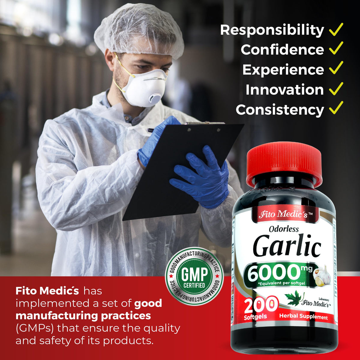 Garlic Supplements 200 Softgels B627143