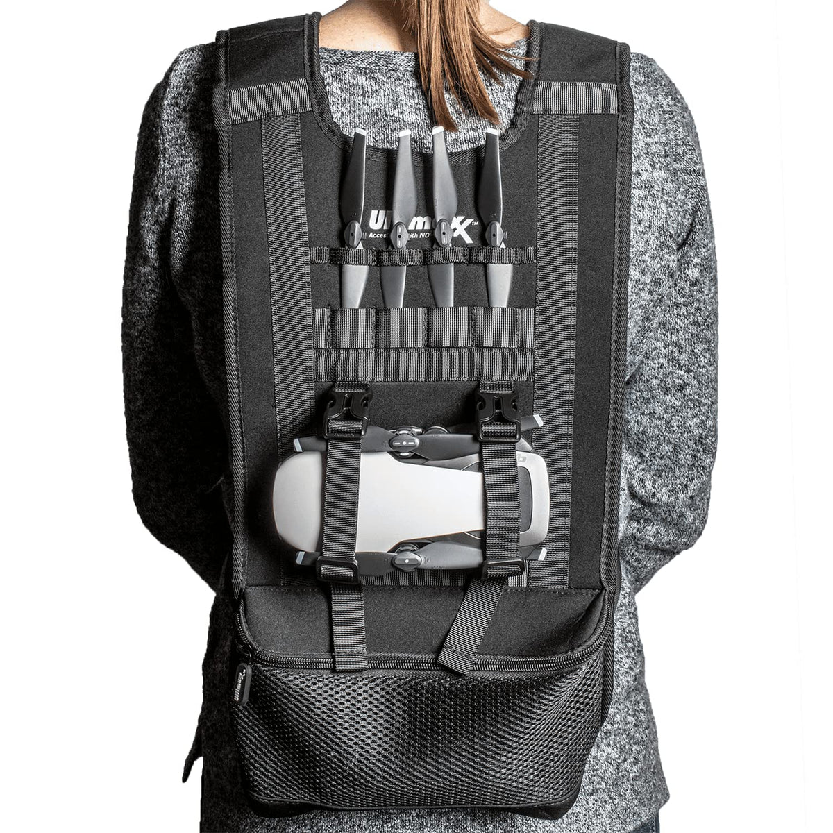 Backpack Vest with Quick Release Removable Strap P1424