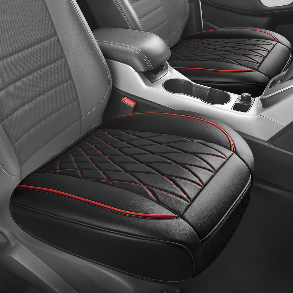 2 Pack Leather Front Car Seat Covers U832055
