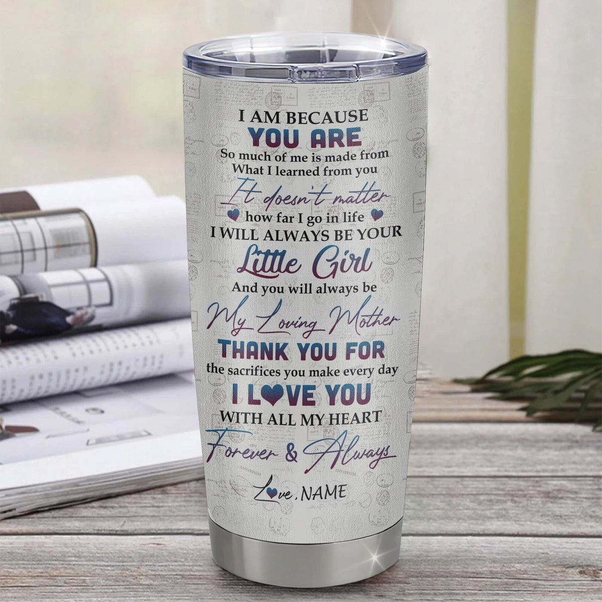 20oz Stainless Steel Tumbler Cup M19811