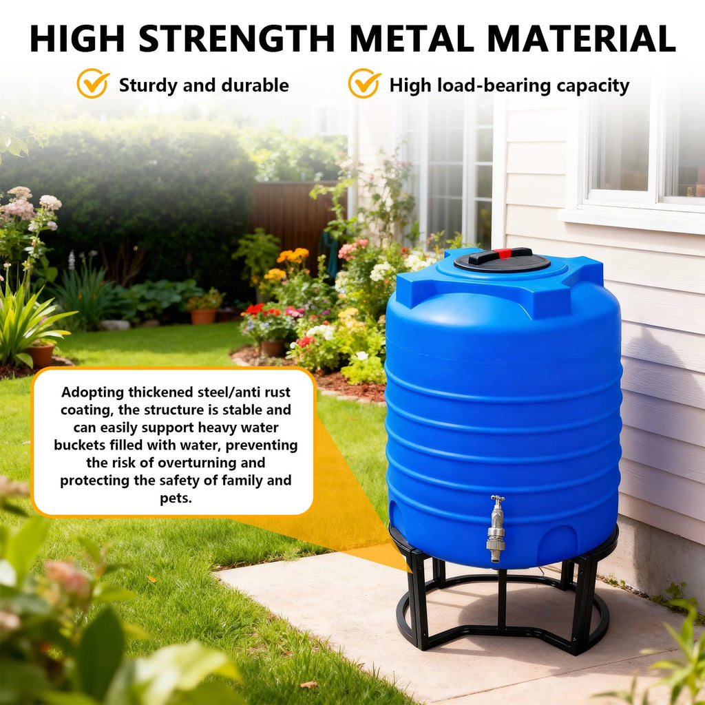 Stainless Steel Rain Barrel Stand for 45/50/55 Gallon Tanks K9490
