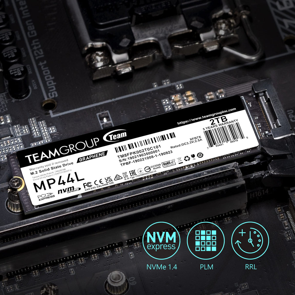 1TB NVMe PCIe Gen 4x4 M.2 2280 SSD G231170