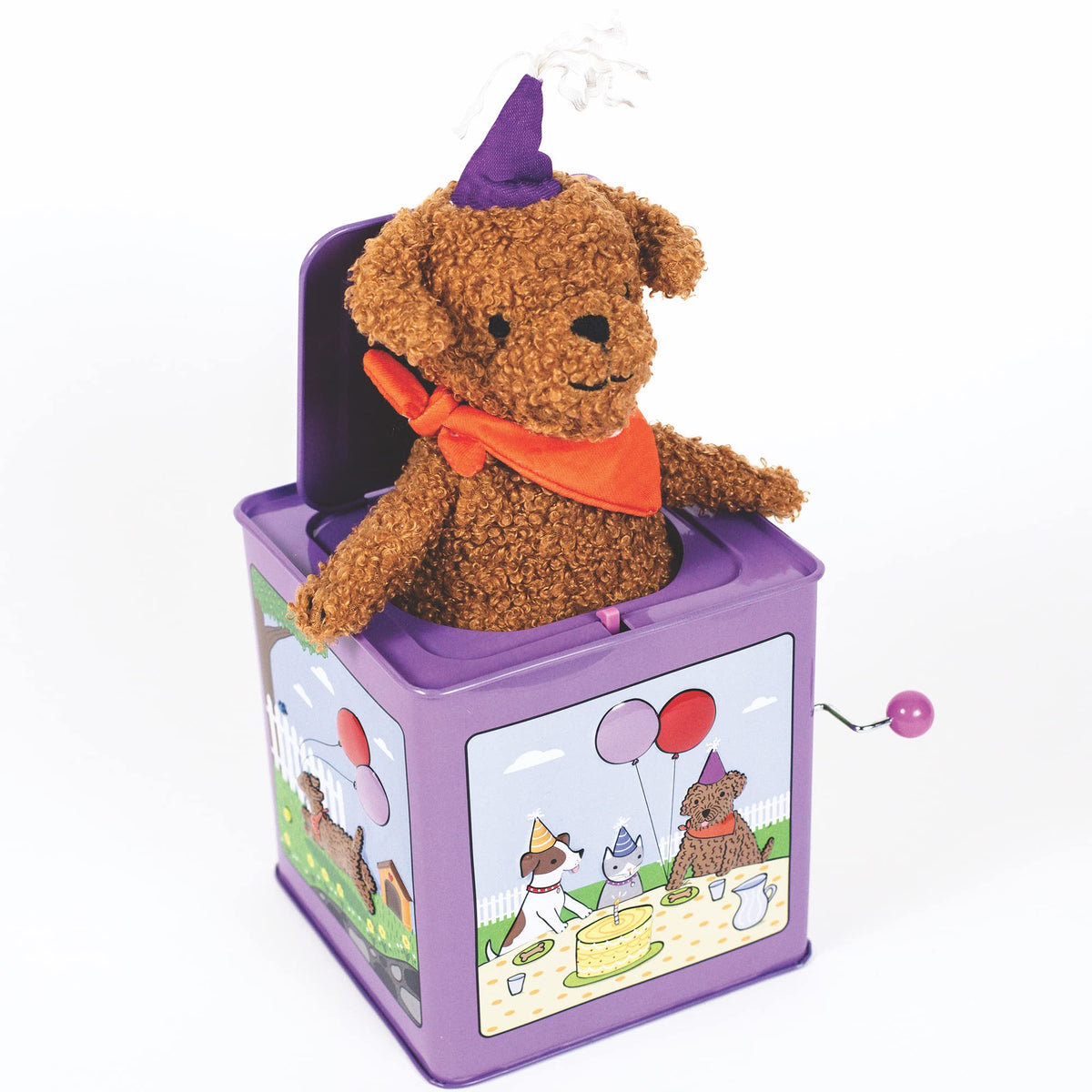 Birthday Puppy Jack-in-the-Box Toy Q392734