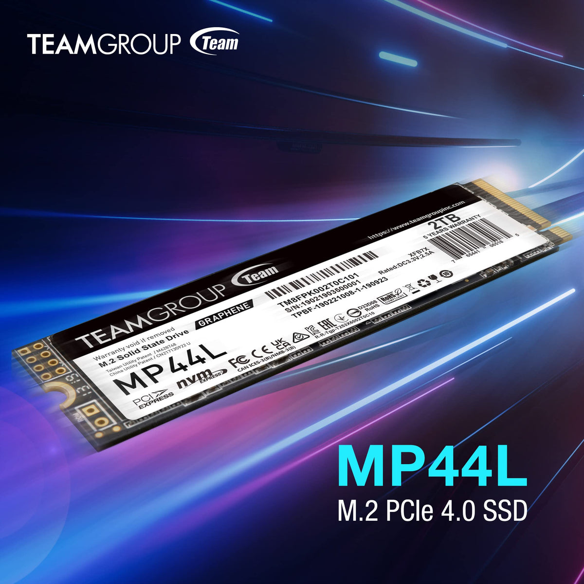 1TB NVMe PCIe Gen 4x4 M.2 2280 SSD G231170
