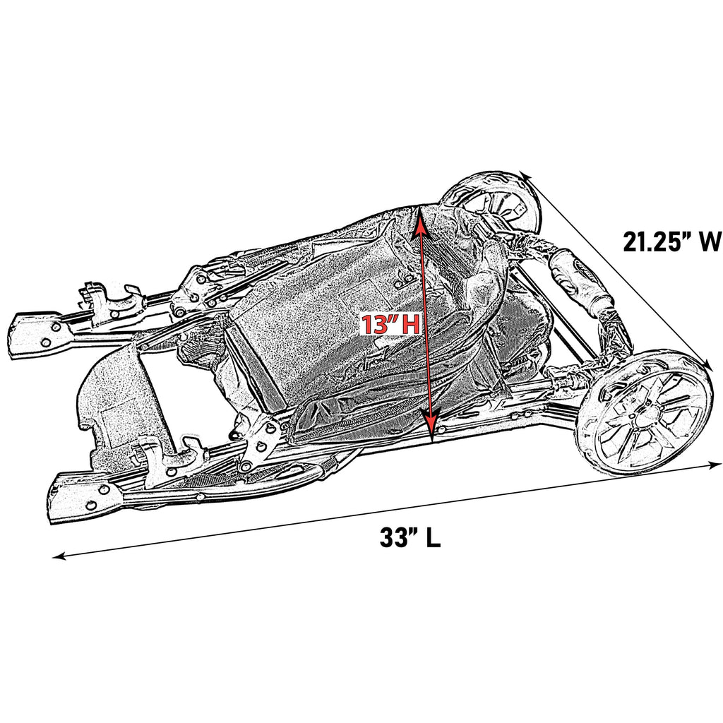 3 Wheel Pet Stroller X2101