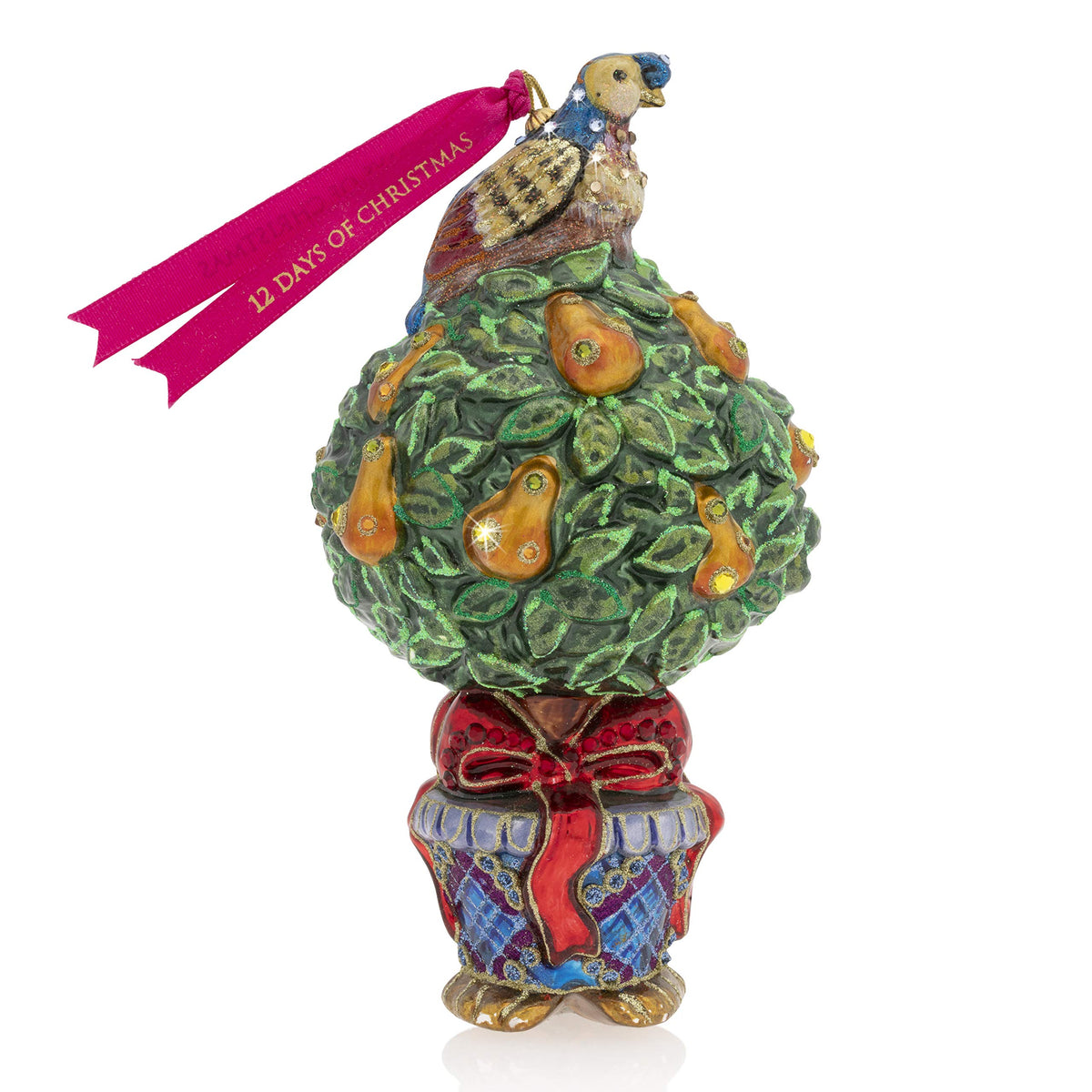 Glass Christmas Ornament Q3228