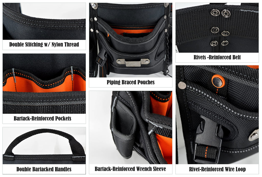 Heavy-Duty 18-Pocket Tool Belt I622033