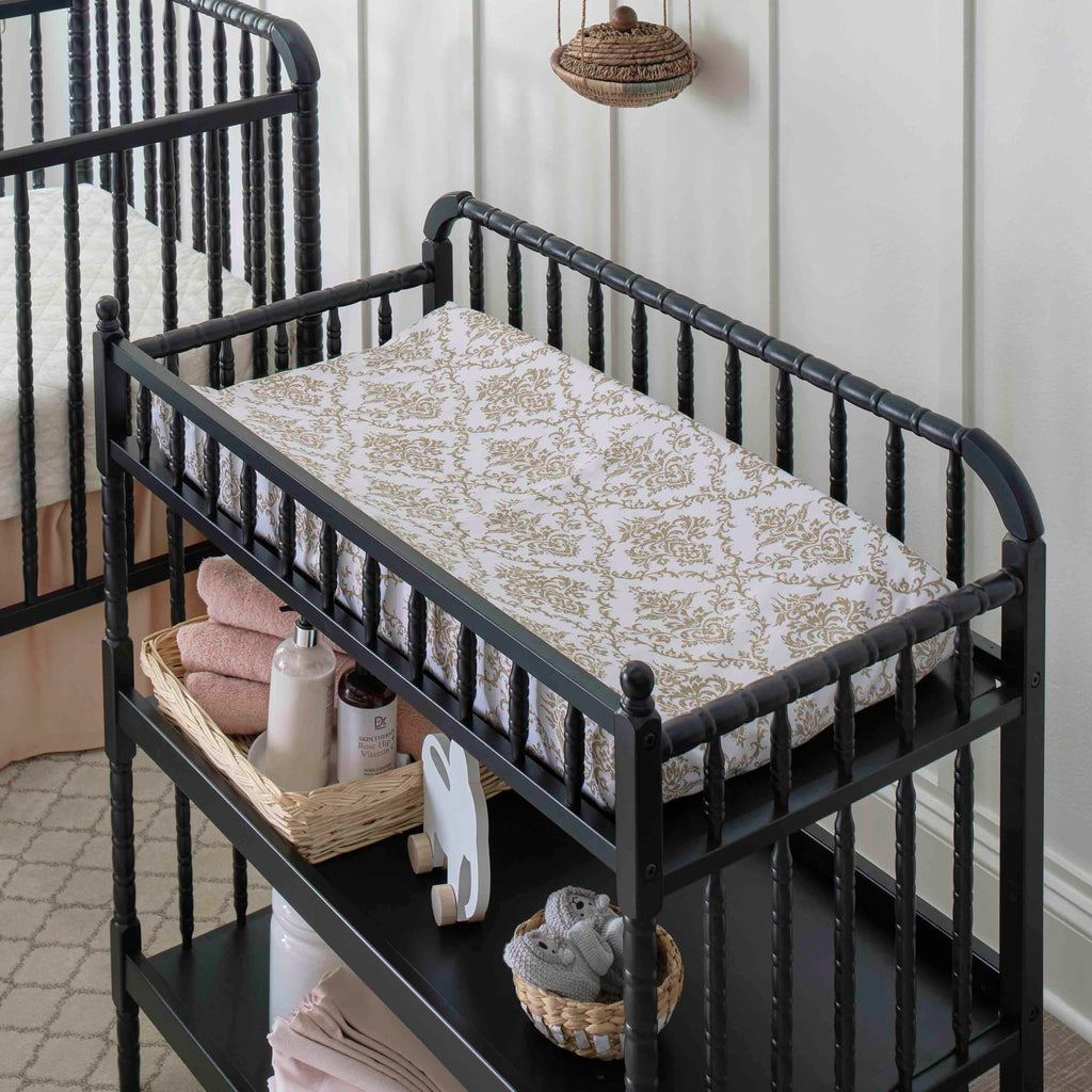 Changing Table with Pad in Ebony Y7847