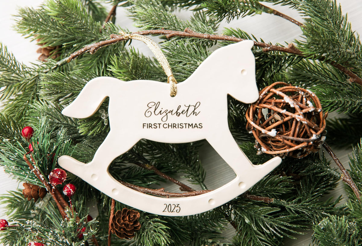 Rocking Horse Ornament G859