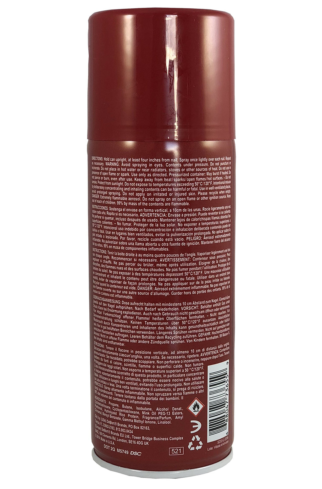 Nail Enamel Dryer Spray 7.5 Ounce Pack of 3 O78165