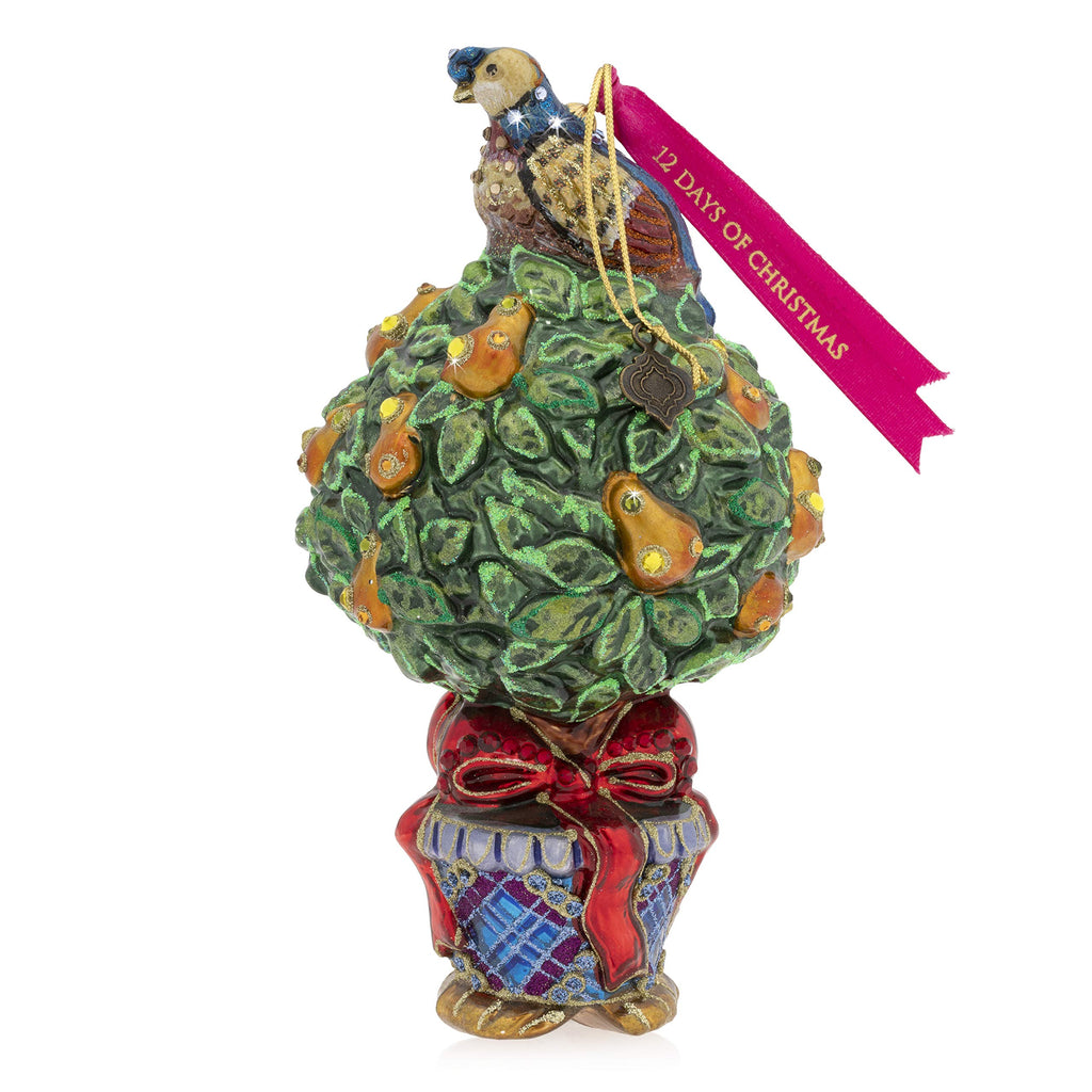 Glass Christmas Ornament Q3228